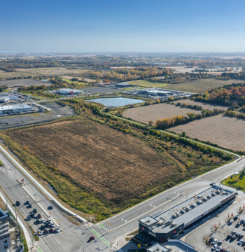 image of a development plot of land